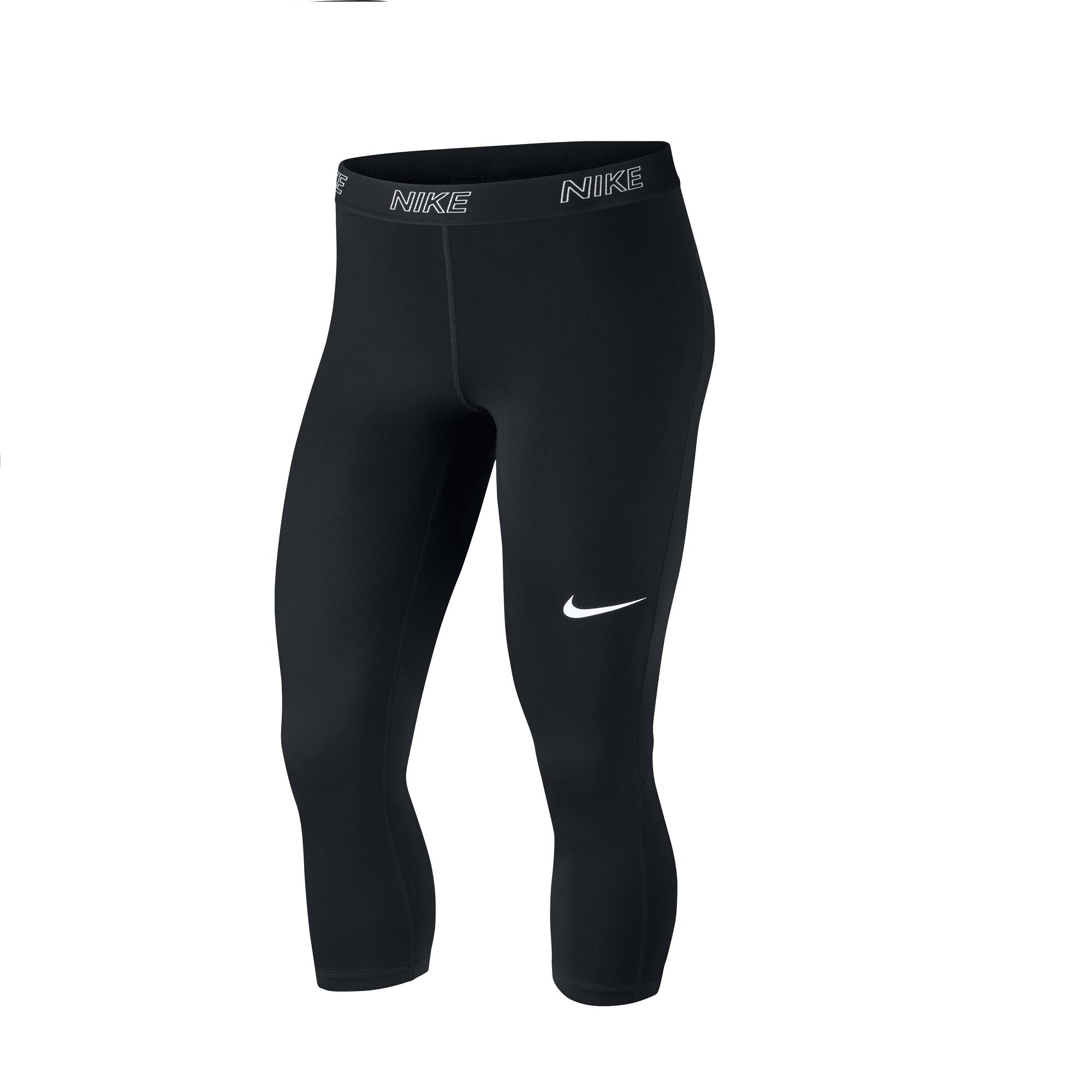 Fitness legging Nike 3/4 dames, zwart Fitness legging Nike 3/4 dames, zwart